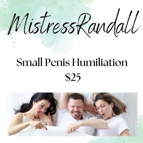 Mistressrandall onlyfans