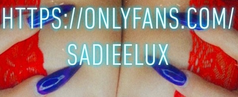 Sadieelux onlyfans