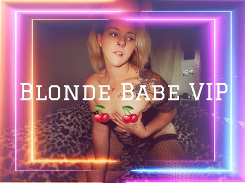 Blondebabevip96 onlyfans